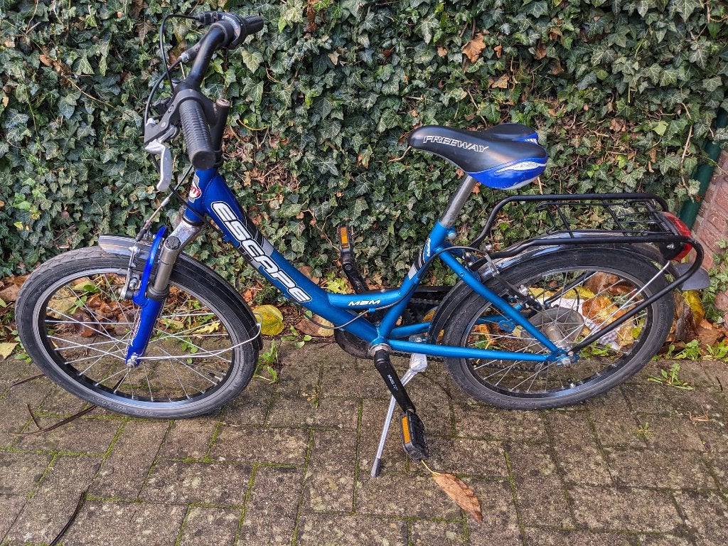 Kinderfiets 20", Ophalen, 20 inch of meer, Gebruikt, Velgrem