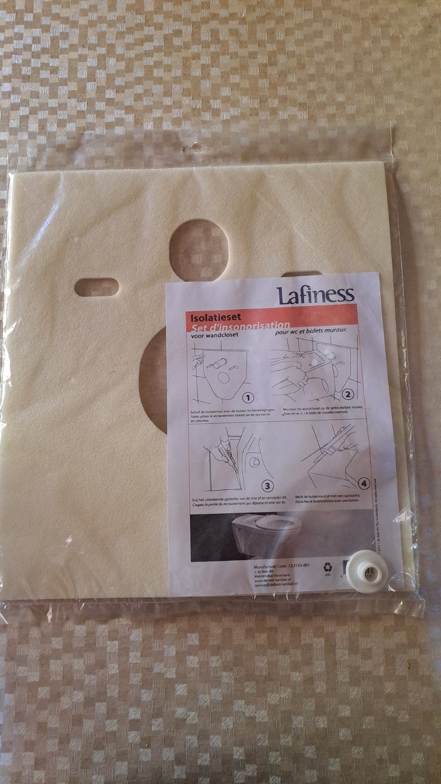 Isolatieset hang WC, Ophalen, Nieuw