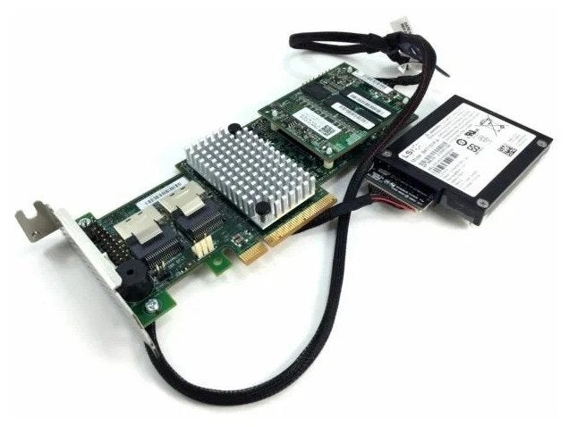 LSI SAS 9265-8i RAID Controller + BBU Low Profile Dell FNR56