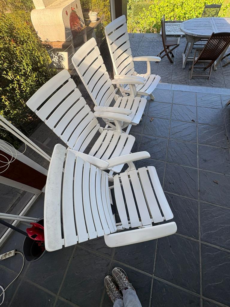 Tuinstoel Kettler Tiffany, Ophalen, Gebruikt, Kunststof