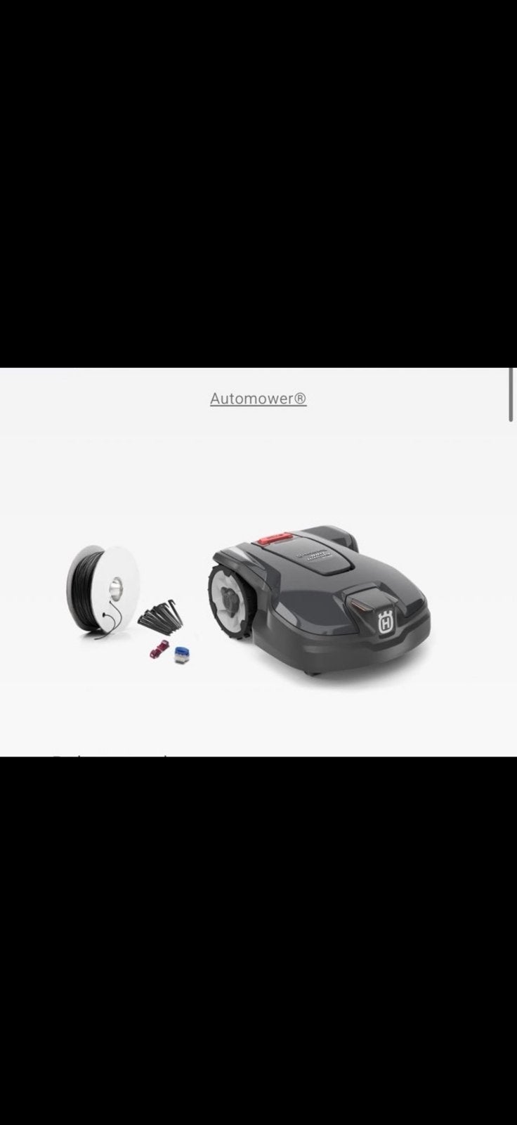 Husqvarna, Ophalen, Nieuw, 20 tot 25 cm, Met regensensor