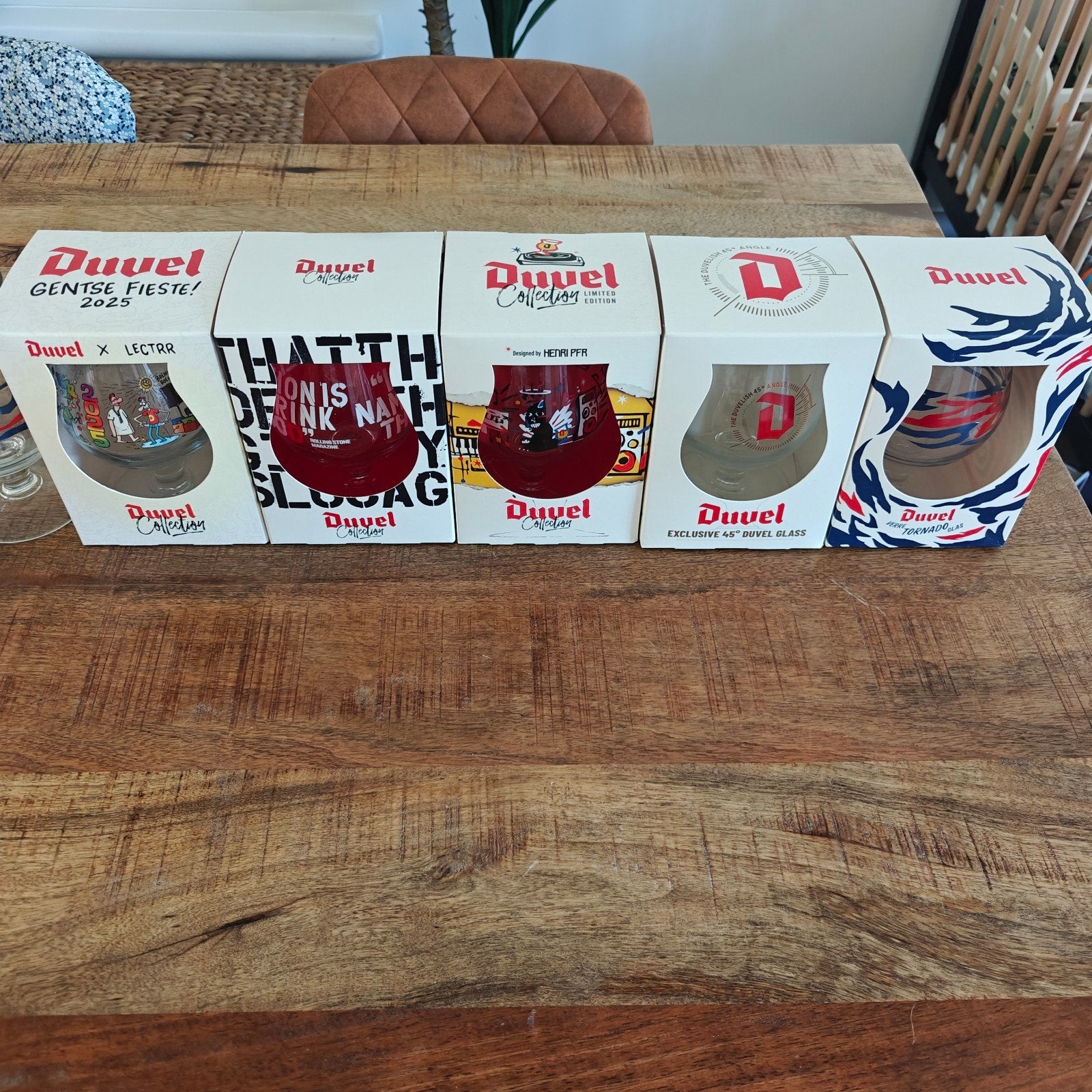 Duvel glazen te koop, Enlèvement, Neuf, Verre