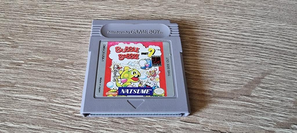 Game Boy-cartridge van Bubble Bobble Part 2, Ophalen of Verzenden, Platform