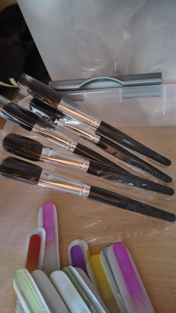 lot blush borstels 5 stuks, Zakelijke goederen, Stock en Retail | Partijen goederen, Ophalen, Wellness en Beauty