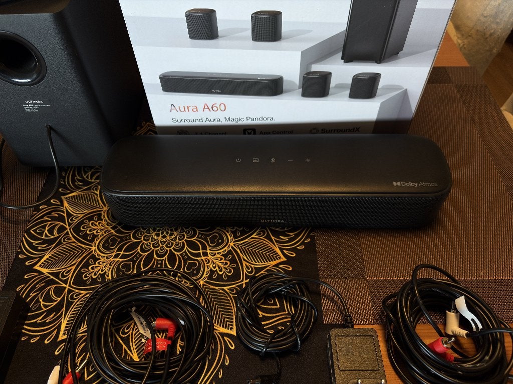 Ultimea Aura60, Ophalen, Zo goed als nieuw, 7.1-systeem, 70 watt of meer