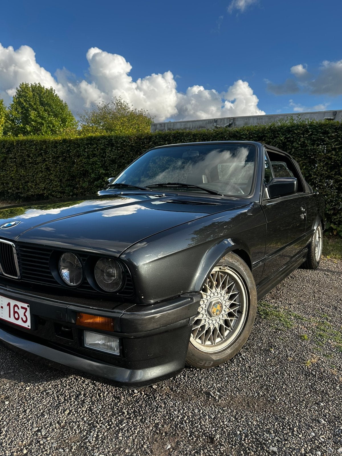 Bmw 320i m20b25 AC Schnitzer, Auto's, BMW, 2500 cc, Cabriolet, Zwart, Handgeschakeld