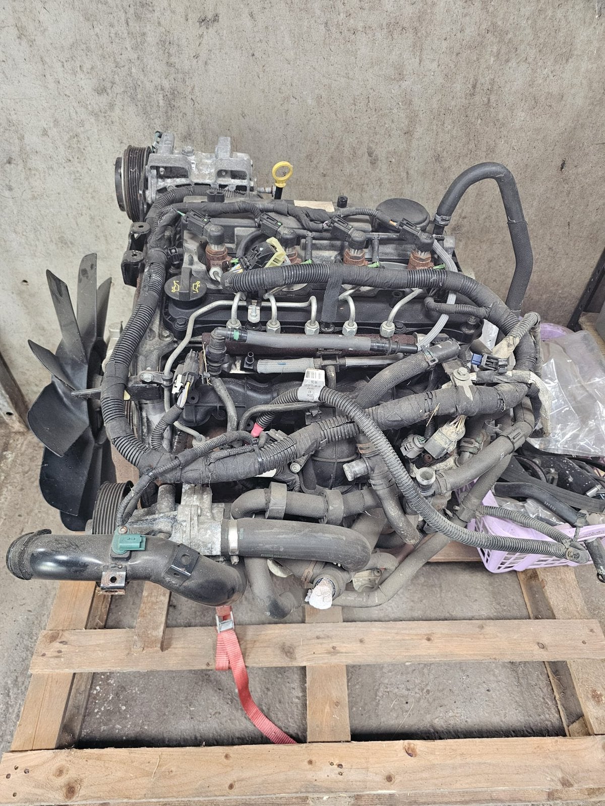 Defender 2.2 tdci schade blok, Ophalen, Gebruikt