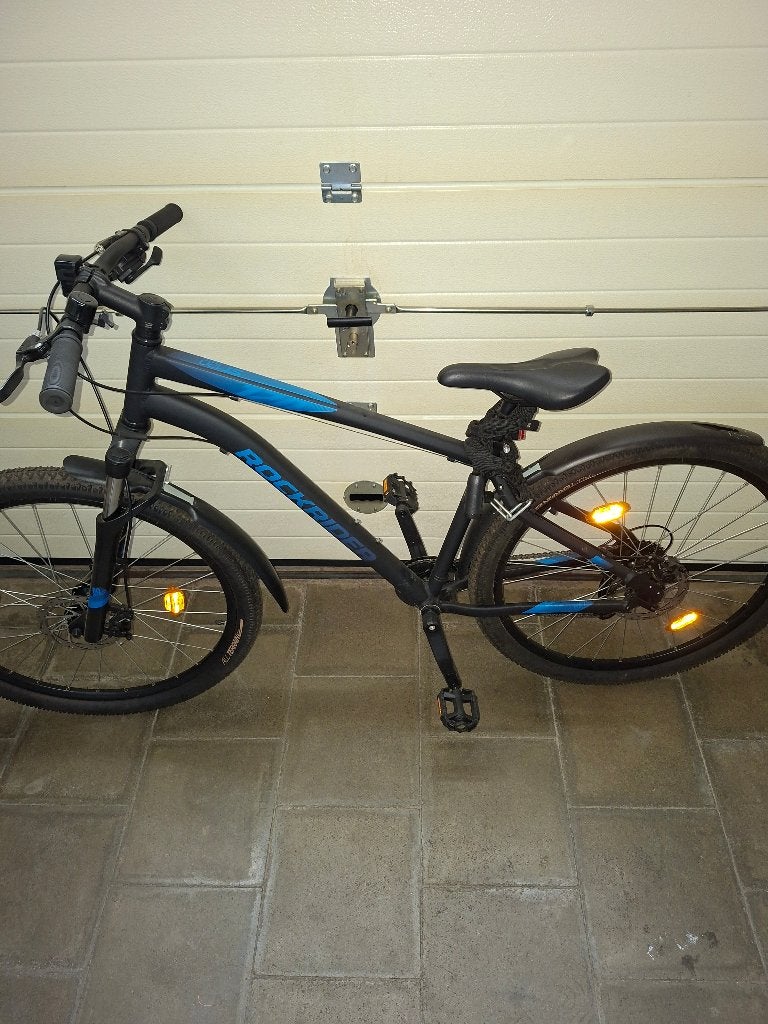 Rockrider mountainbike maat large 27.5inch banden, Fietsen en Brommers, Minder dan 10 versnellingen, Vering, Schijfrem, 65 cm of meer