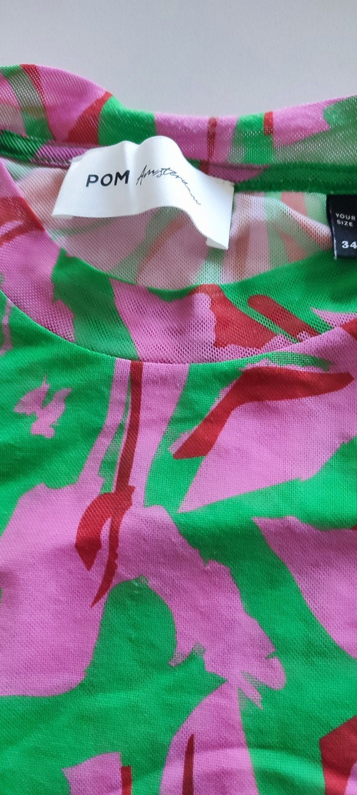 fijn aansluitend truitje van merk POM, Verzenden, Zo goed als nieuw, Roze, Maat 34 (XS) of kleiner