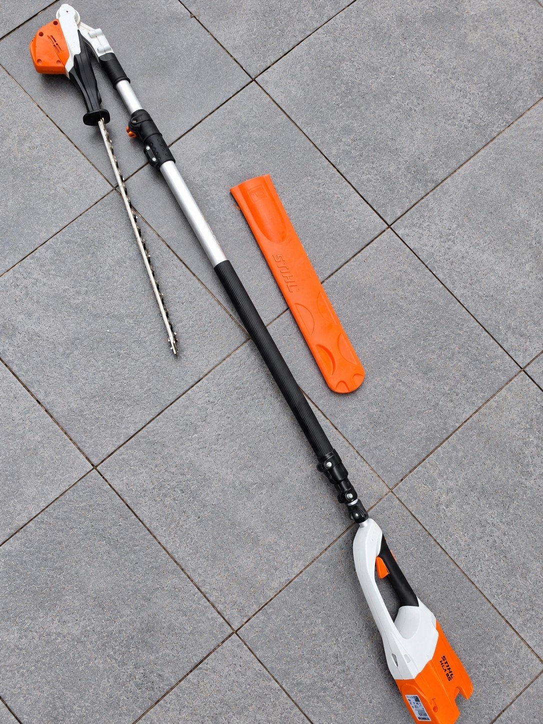 STIHL HLA 85 telescopische heggenschaar, Ophalen