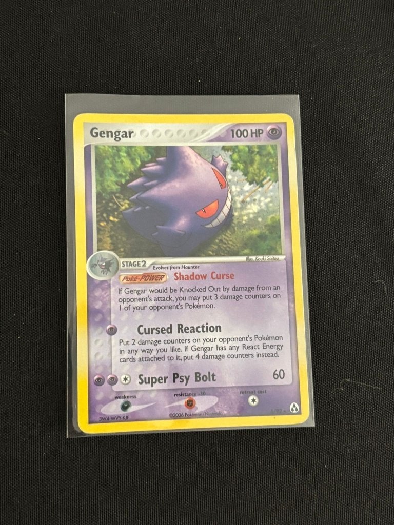 Gengar #5/92 Pokémon Legend Maker, Ophalen of Verzenden, Zo goed als nieuw, Losse kaart