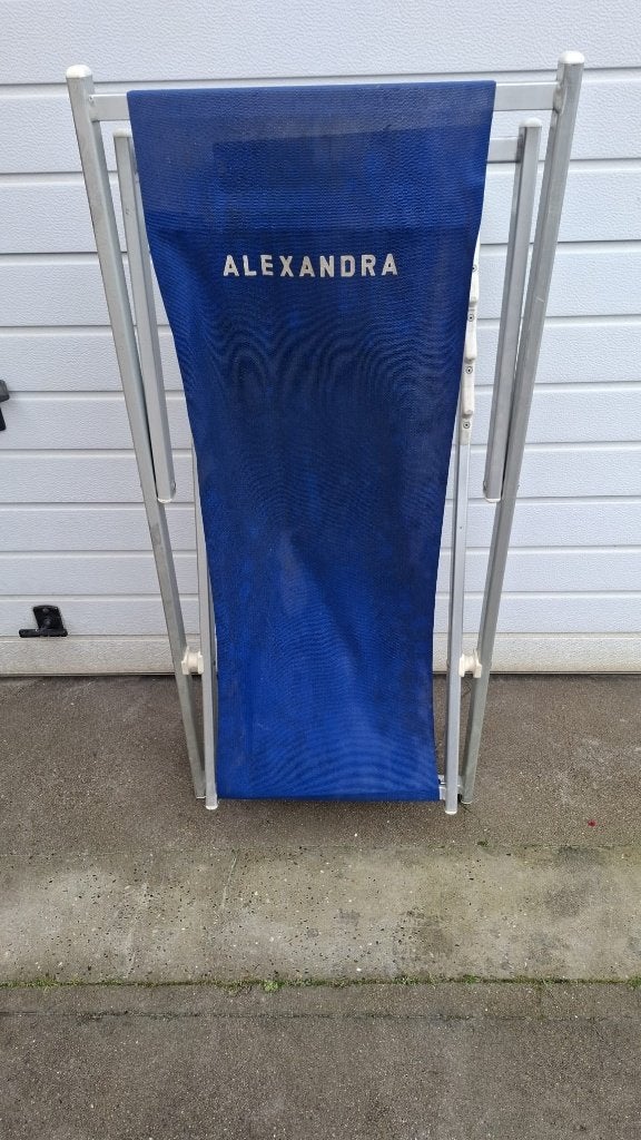 40 strandstoelen, Ophalen, Zo goed als nieuw, Aluminium, Verstelbaar