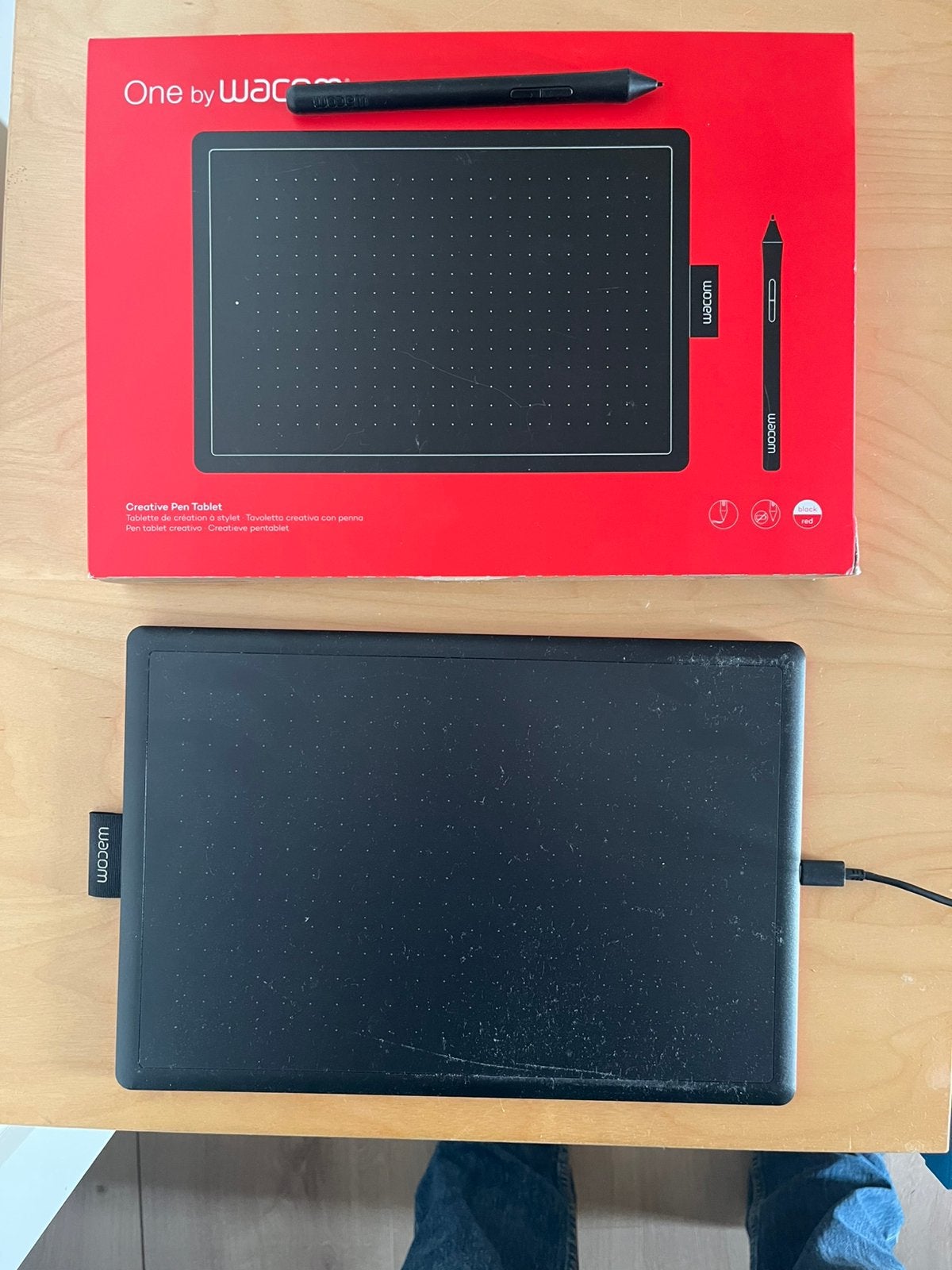 Tekentablet Wacom - weinig gebruikt, Computers en Software, Tekentablets, Ophalen, Zo goed als nieuw, Bedraad