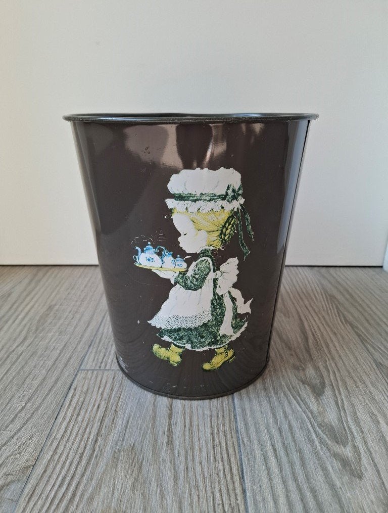 Vintage Prullenmand van Sarah Kay / Holly Hobbie - 1974, Enlèvement ou Envoi, Maison et Meubles