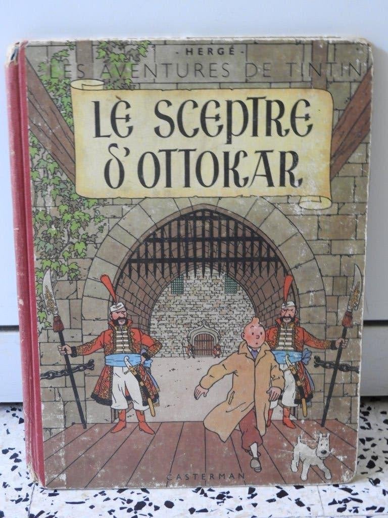 Tintin : Le Sceptre d'Ottokar, Livres, Une BD, Enlèvement ou Envoi, Utilisé, HERGE