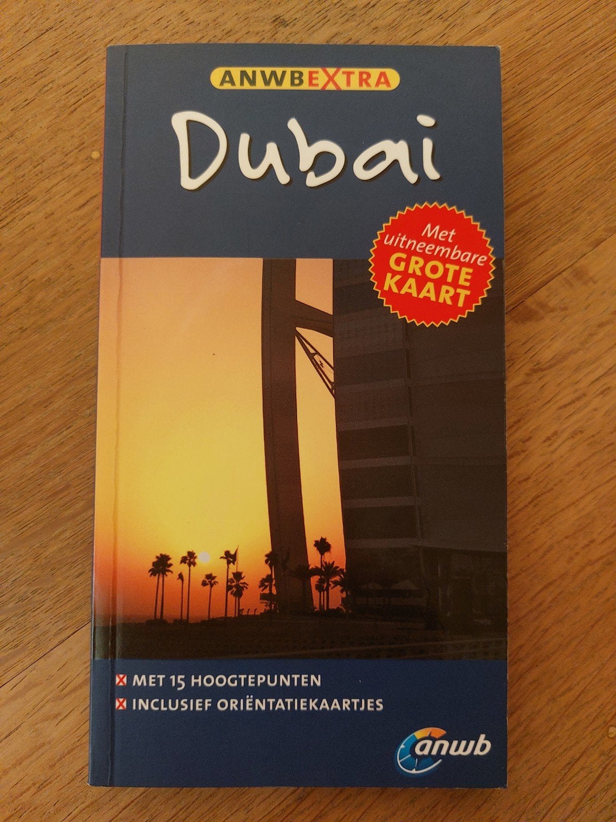 Reisgids Dubai + grote kaart, Ophalen of Verzenden