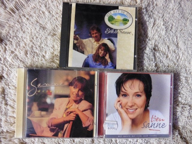 Sanne (Eric van Neygen) cd Pakket (3cd's), Cd's en Dvd's, Ophalen of Verzenden, Zo goed als nieuw, Levenslied of Smartlap