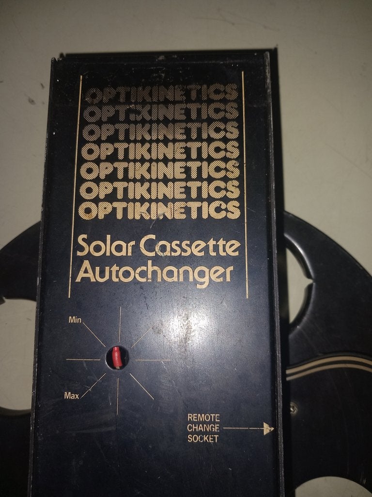 OPTIKINETICS SOLAR CASSETTE AUTOCHANGER 40 EURO, Musique & Instruments, Enlèvement ou Envoi, Utilisé, Autres types