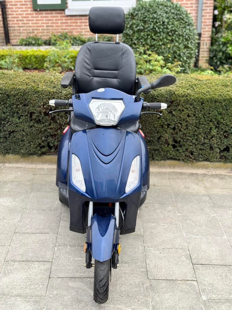 Scootmobiel 25km/u Scooter 3wiel Met uitneembare accus, Ophalen of Verzenden, Inklapbaar, Zo goed als nieuw, Elektrische rolstoel