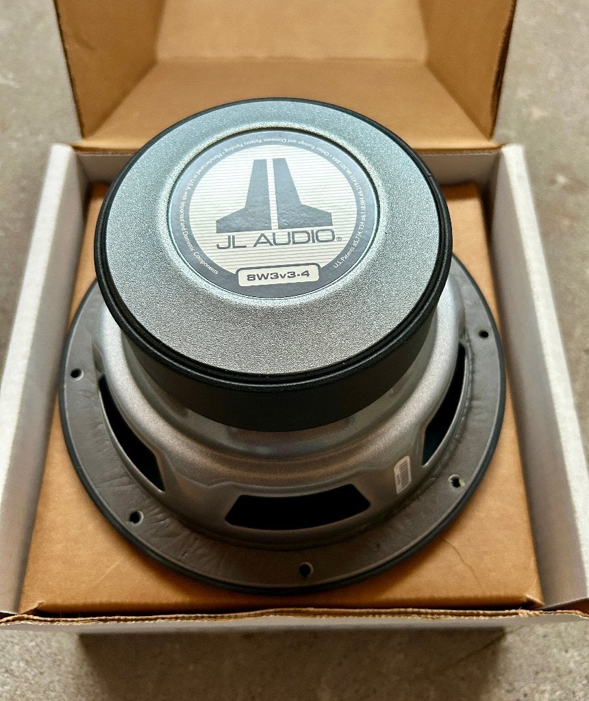 JL Audio 8W3v3-4 subwoofers, Autos : Divers, Haut-parleurs voiture, Enlèvement ou Envoi, Comme neuf