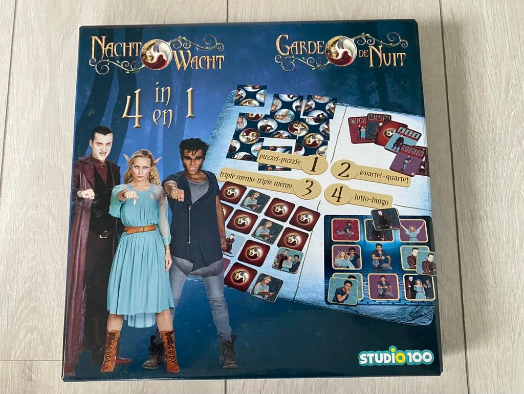 Nachtwacht spel 4 in 1, Enlèvement, Utilisé