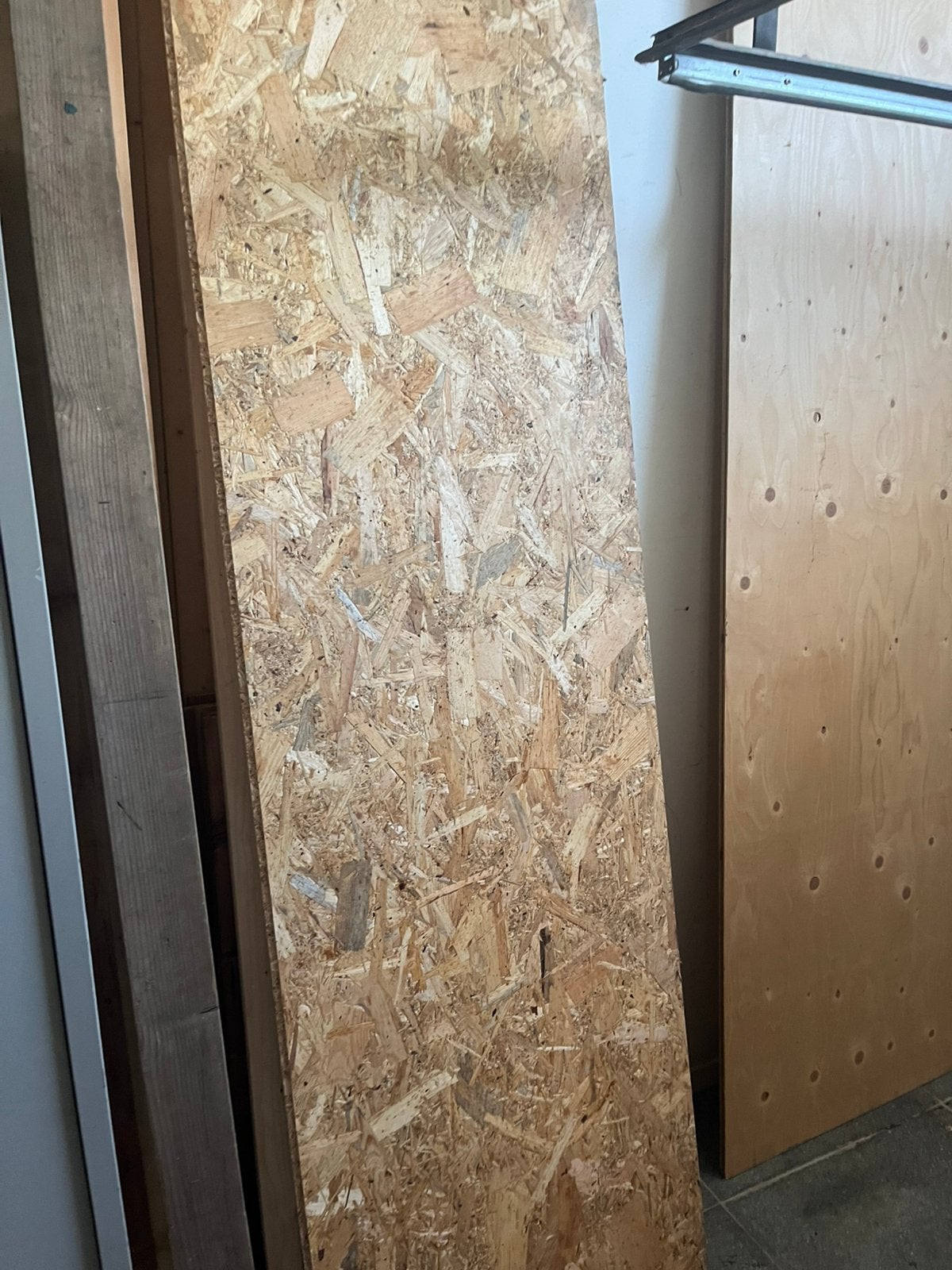 2 pièces de plaque OSB 244 à 59, Enlèvement, Comme neuf
