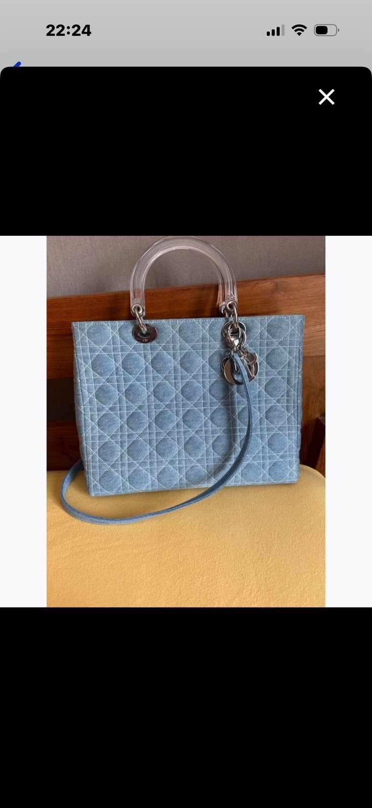 Lady Dior sac, Bijoux, Sacs & Beauté, Enlèvement ou Envoi, Comme neuf
