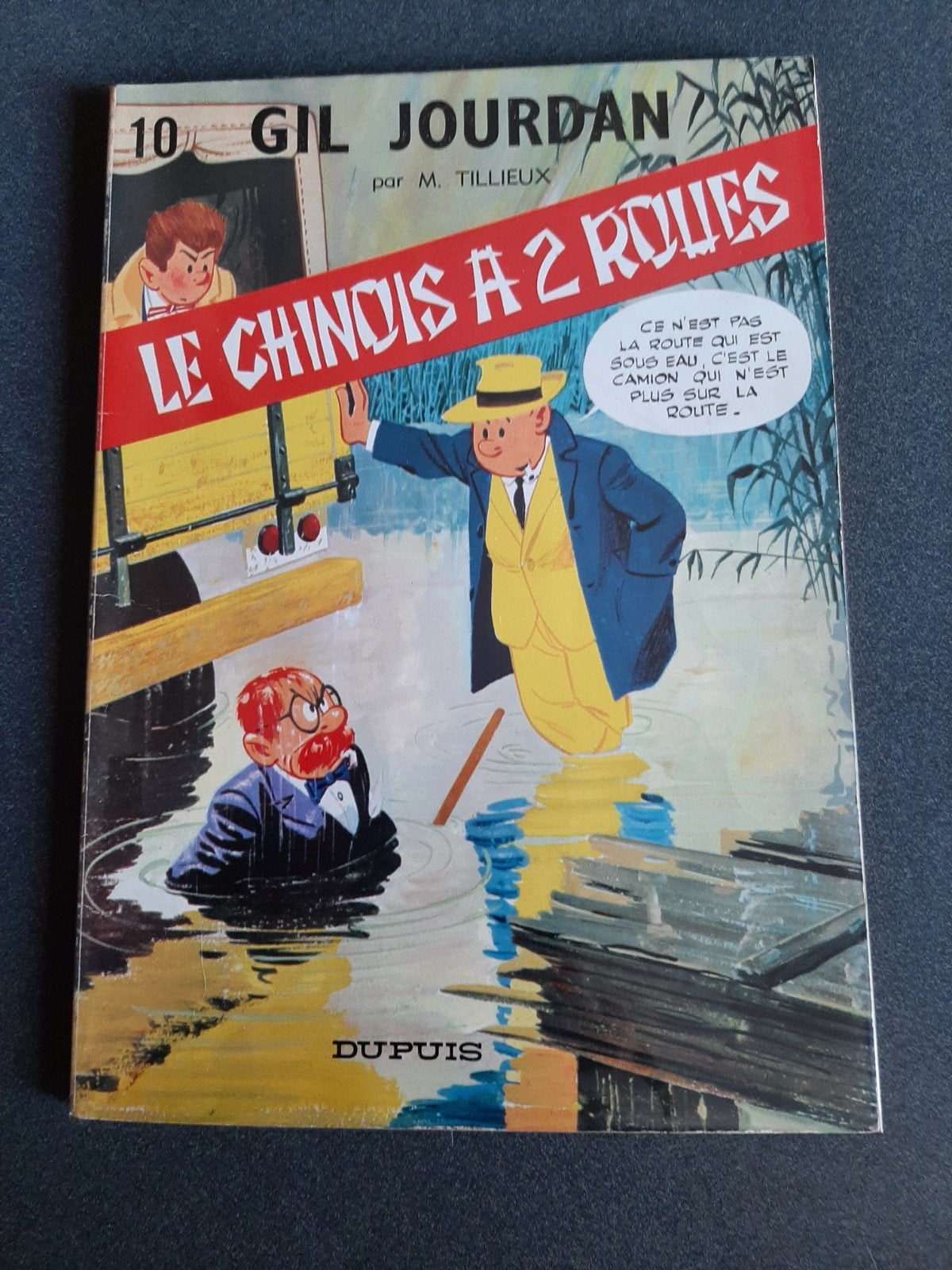 Gil Jourdan 10 : Le chinois à 2 roues EO 1967 TTBE, Livres, Enlèvement ou Envoi