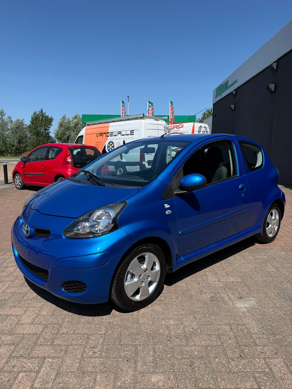 Toyota Aygo in zeeeeeer propere staat, AIRCO, GARANTIE, Voorwielaandrijving, 4 zetels, 50 kW, Blauw