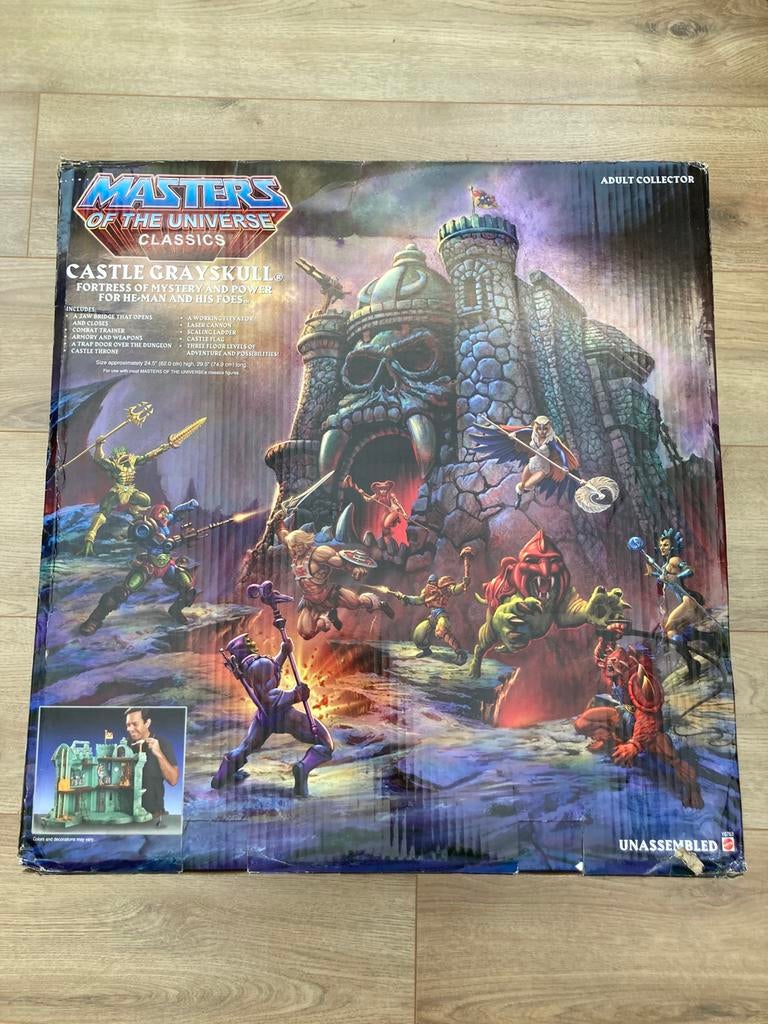 Masters of the universe classics grayskull, Envoi, Comme neuf