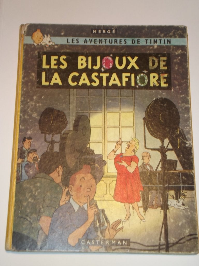 TINTIN ' Les Bijoux de la Castafiore ' EO 1963, Une BD, Enlèvement ou Envoi, Utilisé, HERGE