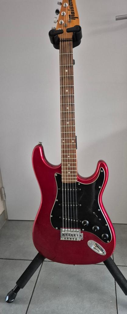 Electrische beginners gitaar stratocaster, Ophalen