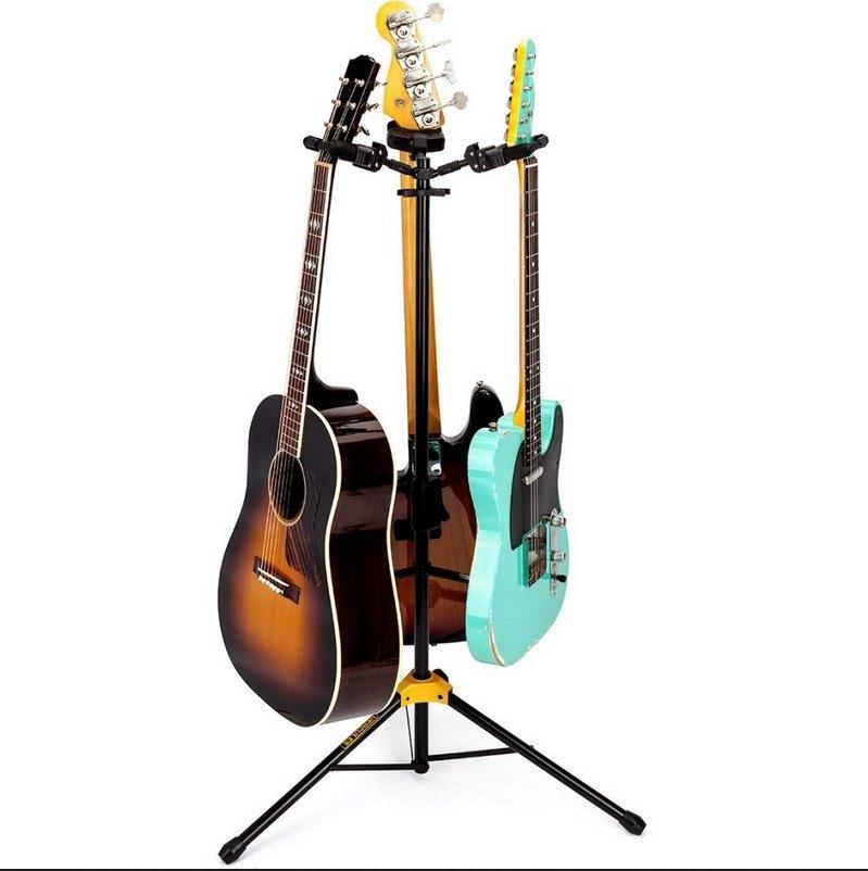 HERCULES STAND VOOR 3 GITAREN, Muziek en Instrumenten, Standaarden, Ophalen of Verzenden, Zo goed als nieuw, Gitaar
