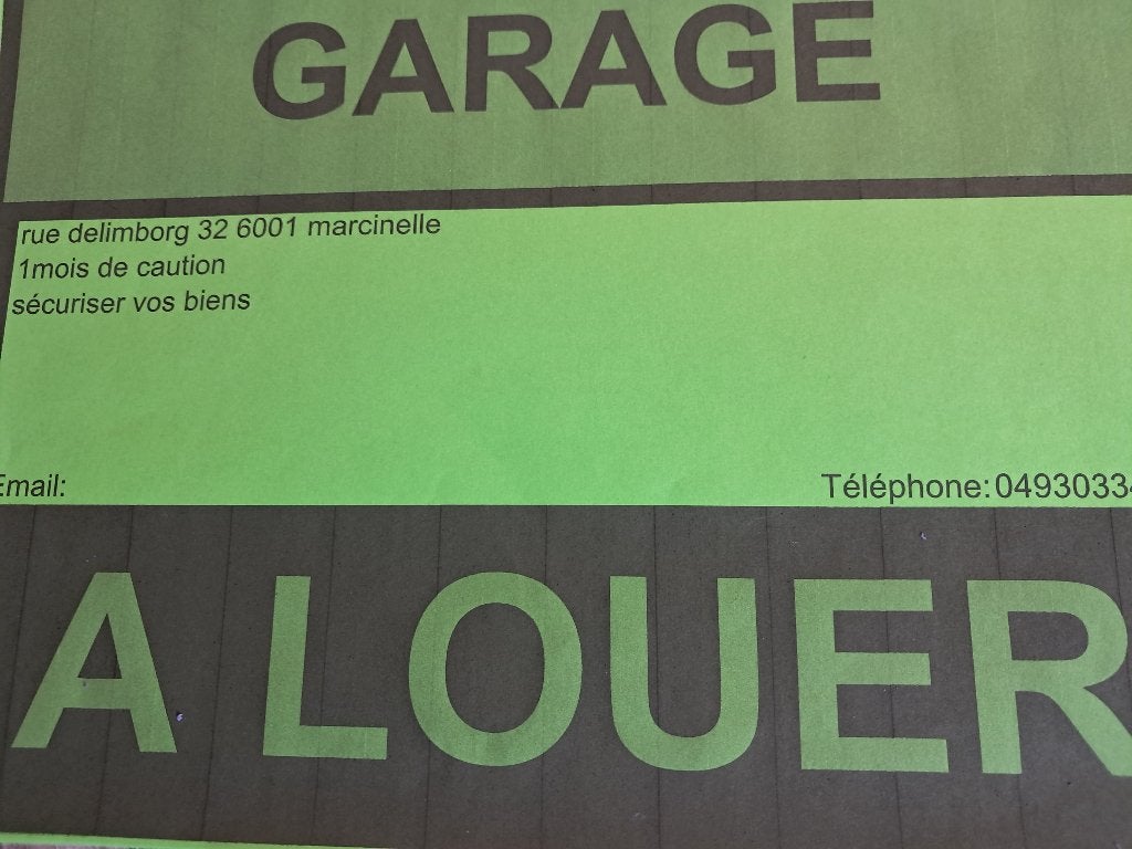 garages, Charleroi
