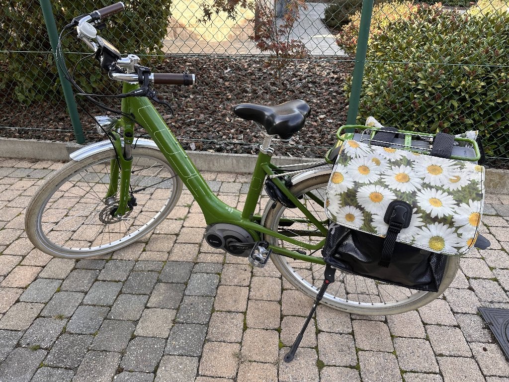 electrische dames/retro fiets met bosch motor, Enlèvement, Utilisé, 50 km par batterie ou plus, Autres marques