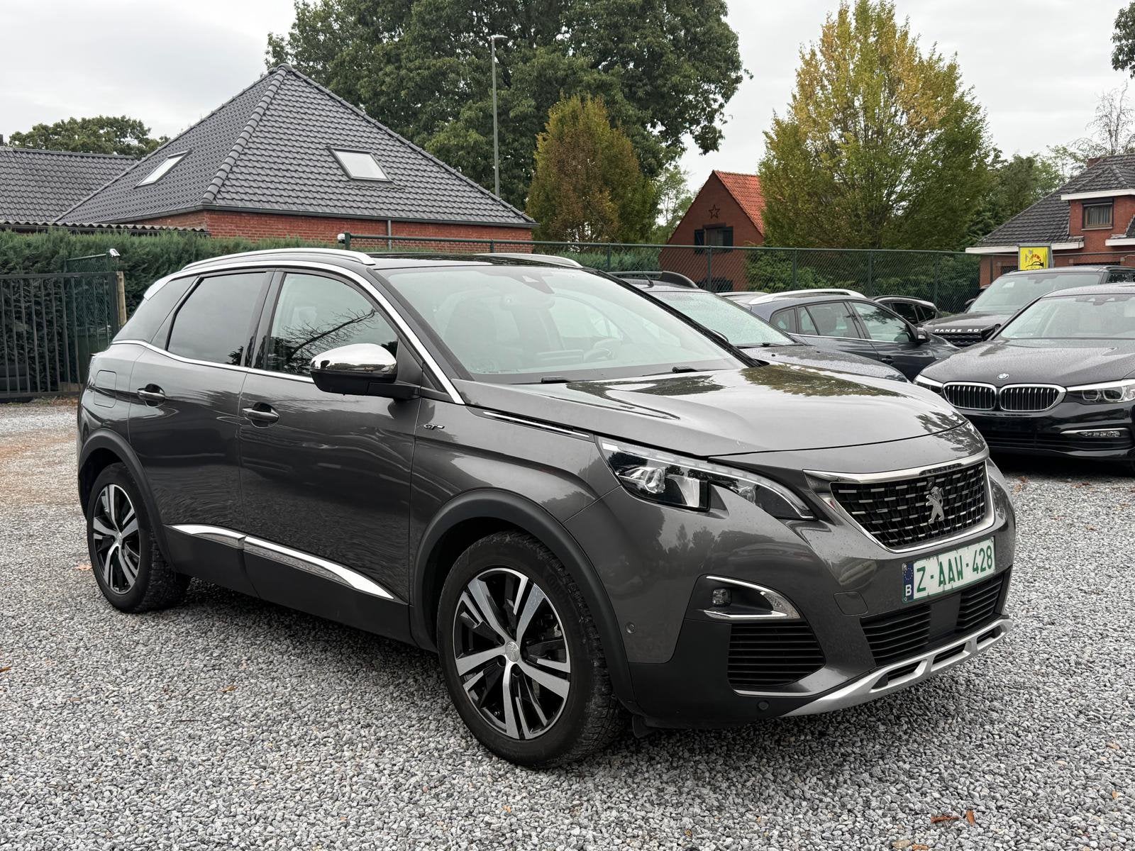 peugeot 3008 gt line  automaat 2.0 diesel full. 0476684418, Auto's, Automaat, Bedrijf, 5 deurs, SUV of Terreinwagen