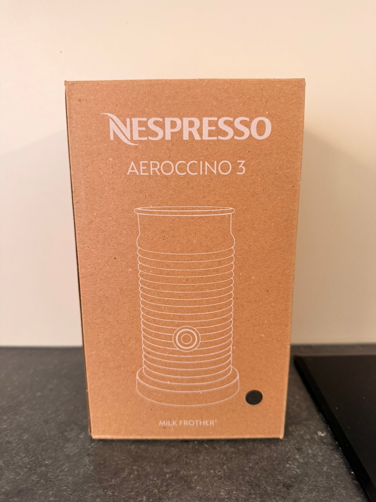 Nespresso Aeroccino 3 - zwart - nieuw! 59€, Ophalen, Nieuw, Nespresso, Melkaccessoire
