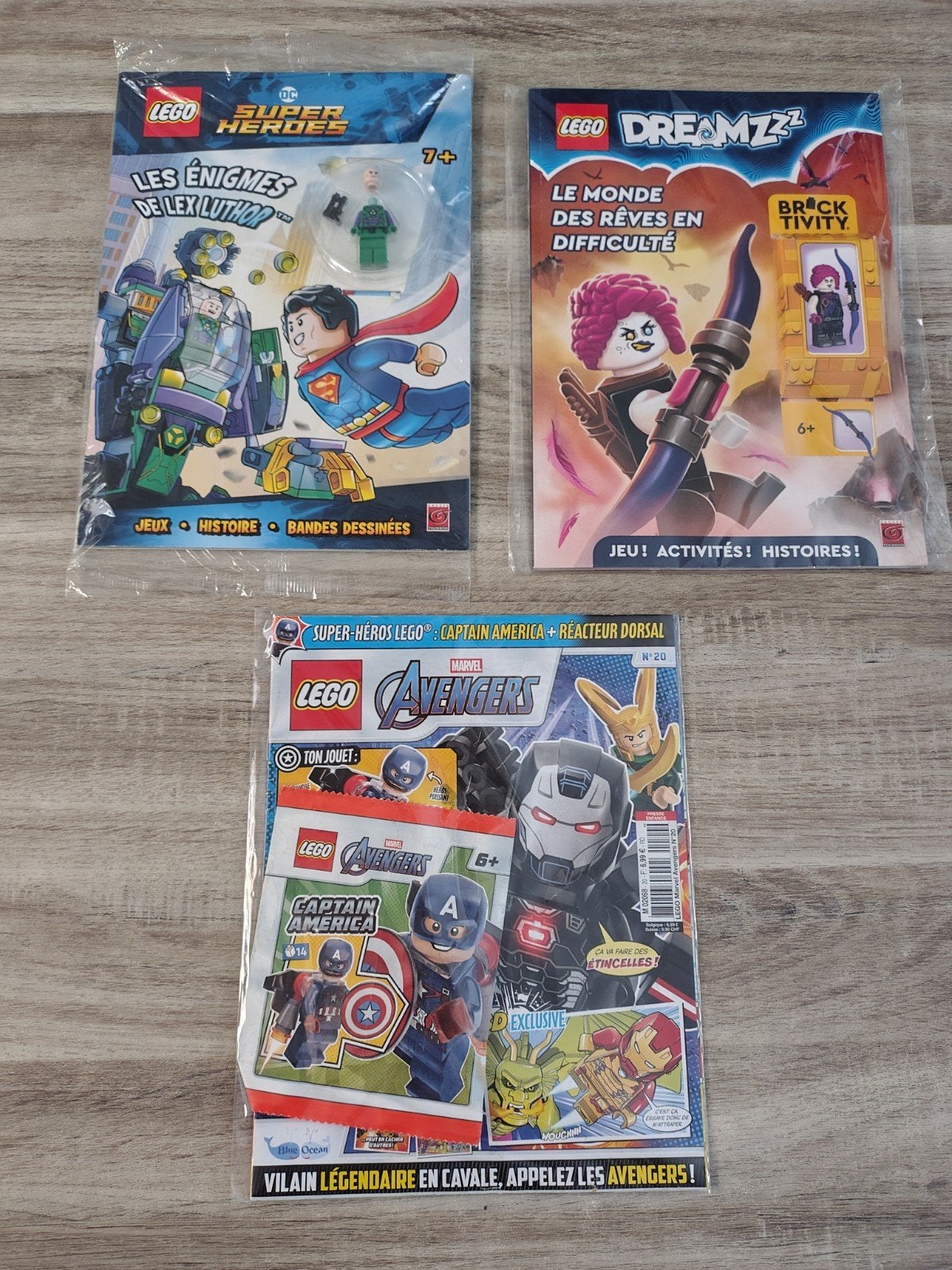 Lego tijdschriftenset, Ophalen of Verzenden, Zo goed als nieuw