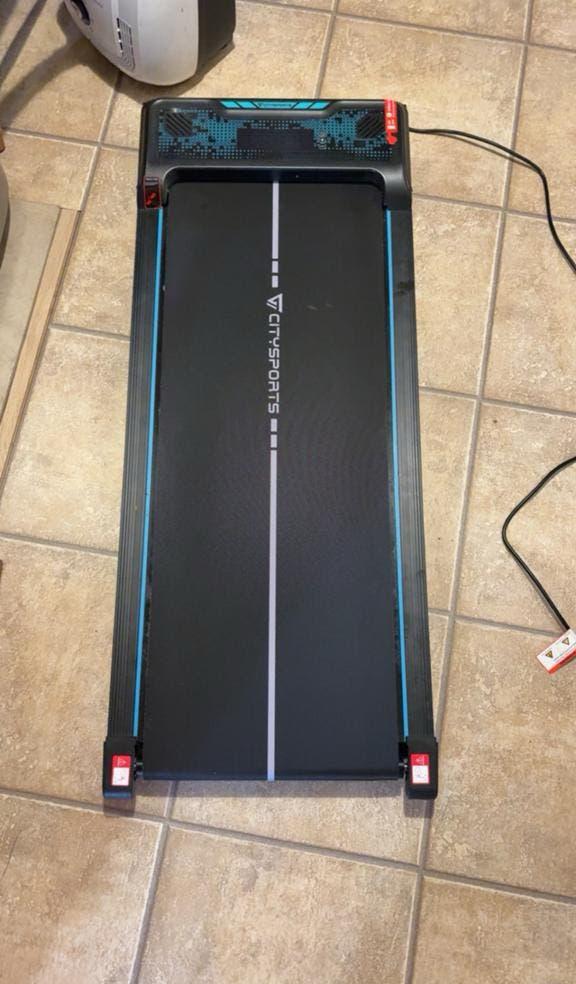 CitySports Fitness Walker CS-WP6 - Zwart en Blauw, Ophalen, Zo goed als nieuw