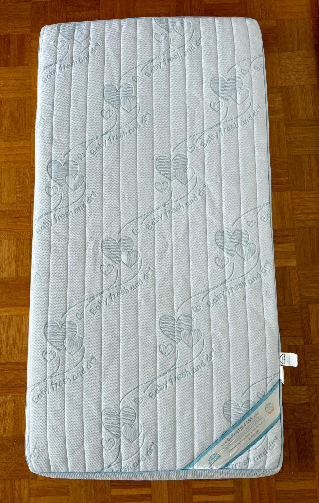 Matelas bébé/enfant Julius Zöllner 135x70, Enlèvement, Comme neuf, Lavable