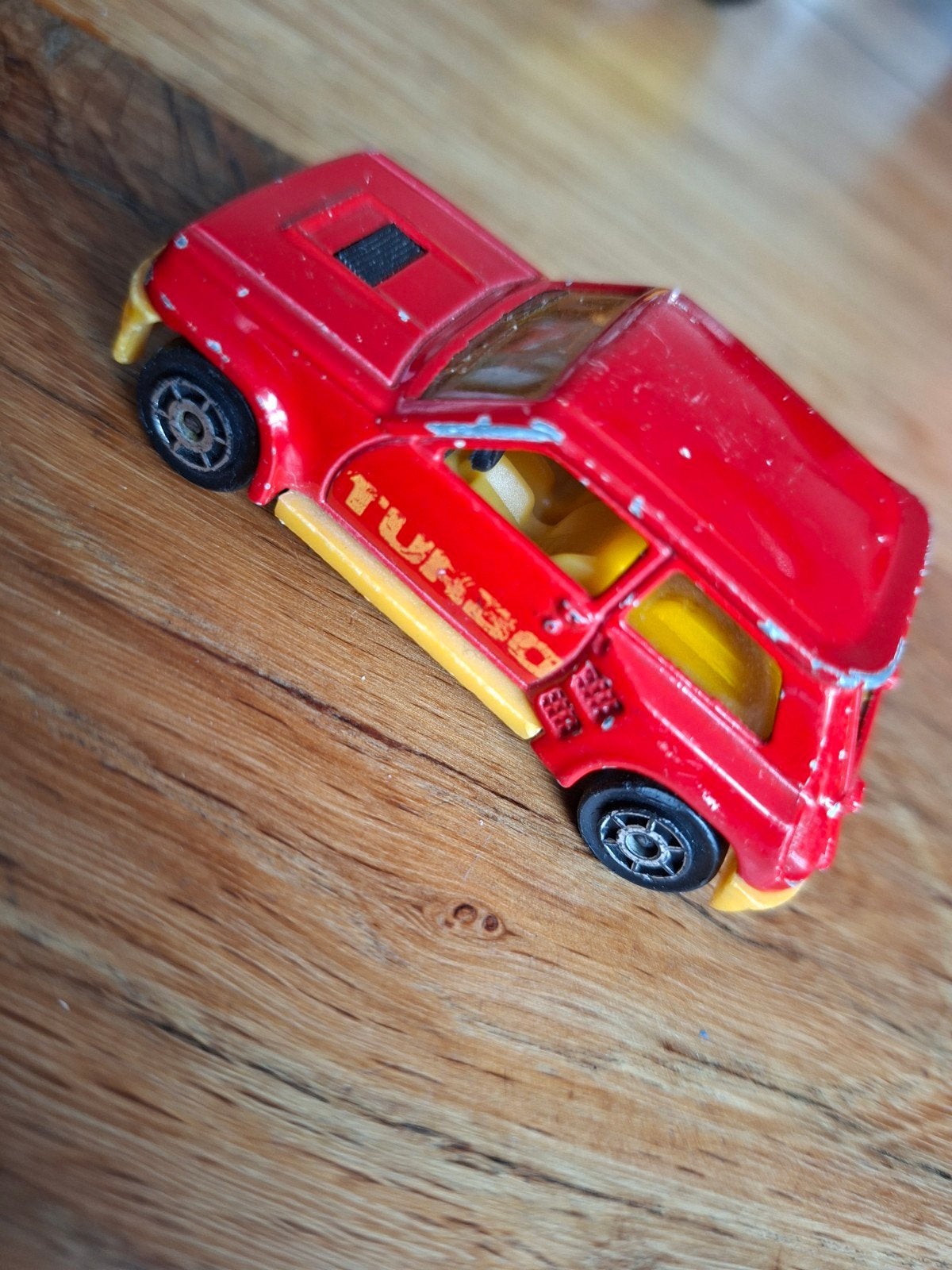 Majorette R5 turbo 1/55, Enlèvement