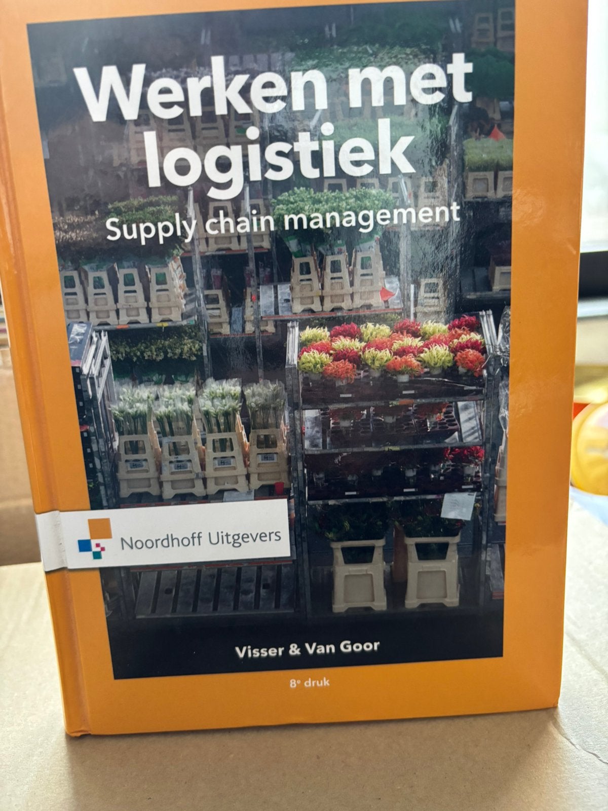 Nieuw! Boek werken met logistiek/supply chain management, Boeken, Economie, Management en Marketing, Ophalen, Nieuw, Management