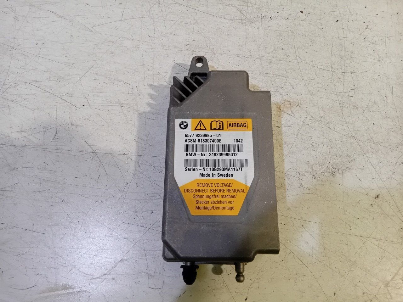 Airbag module BMW 5 serie, Auto-onderdelen, Dashboard en Schakelaars, BMW, Overige automerken, Gebruikt, Herkomst onderdeel bekend
