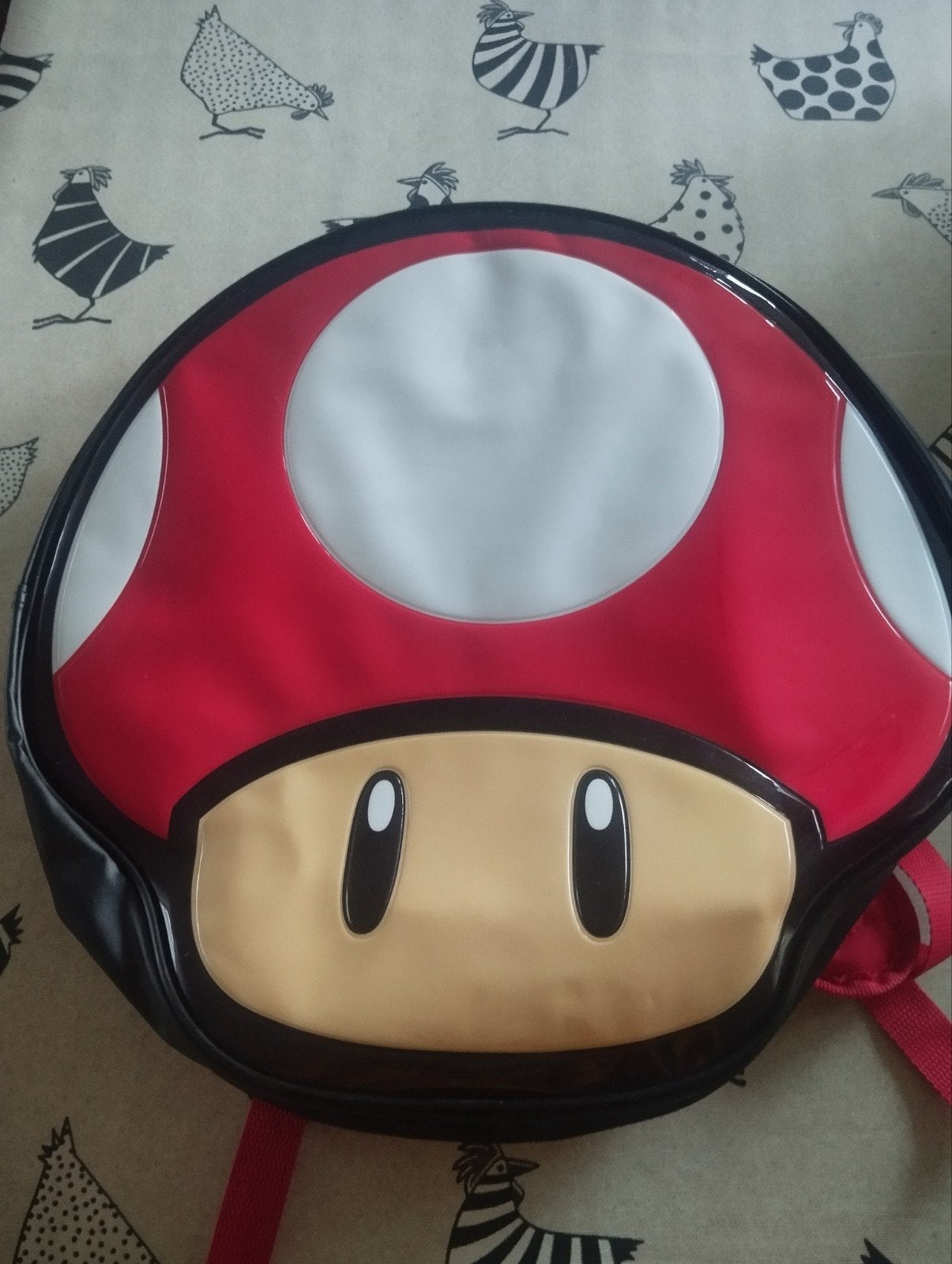 Ruime rugzak Mario bros, Ophalen