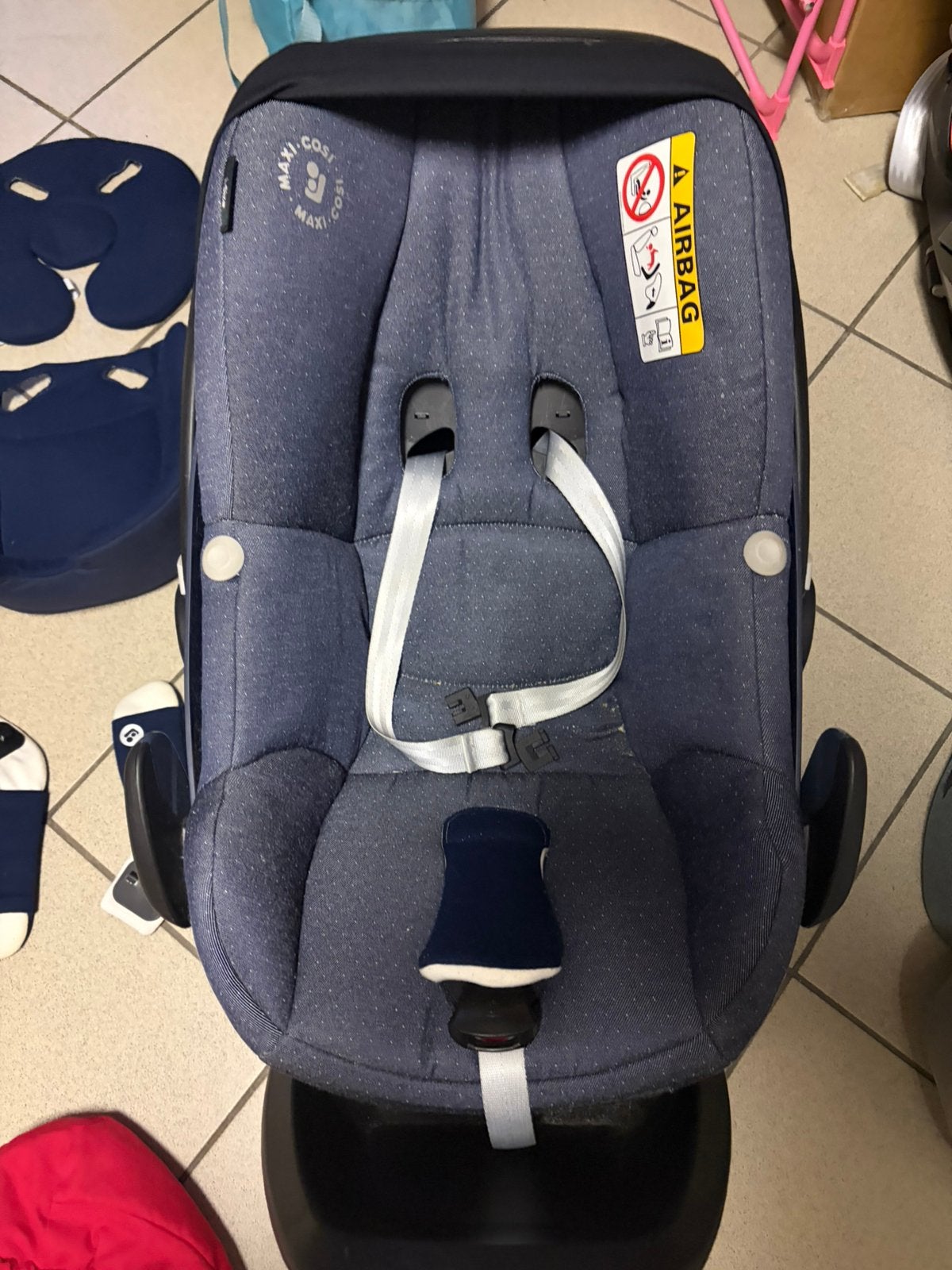 Maxi-Cosi Pebble Pro i-Size autostoeltje + Isofix-station, Enfants & Bébés, Sièges auto, Enlèvement, Comme neuf, Maxi-Cosi, Isofix