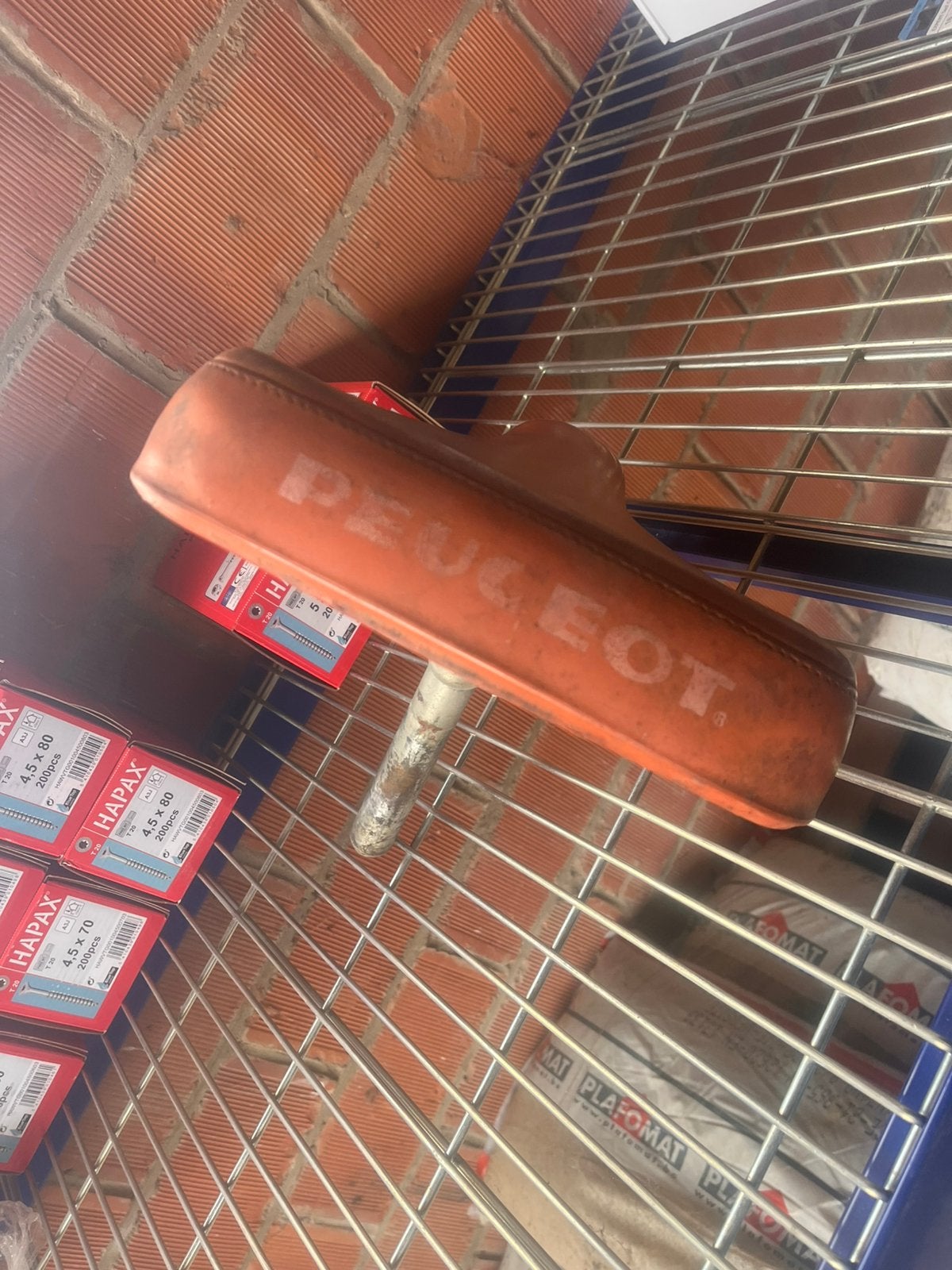 Peugeot brommer zadel, Fietsen en Brommers, Ophalen, Gebruikt, Zadel