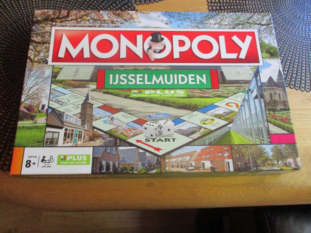 bordspel nieuw Monopoly ijsselmuiden Monopolie, Een of twee spelers, Ophalen of Verzenden, Nieuw, Monopoly