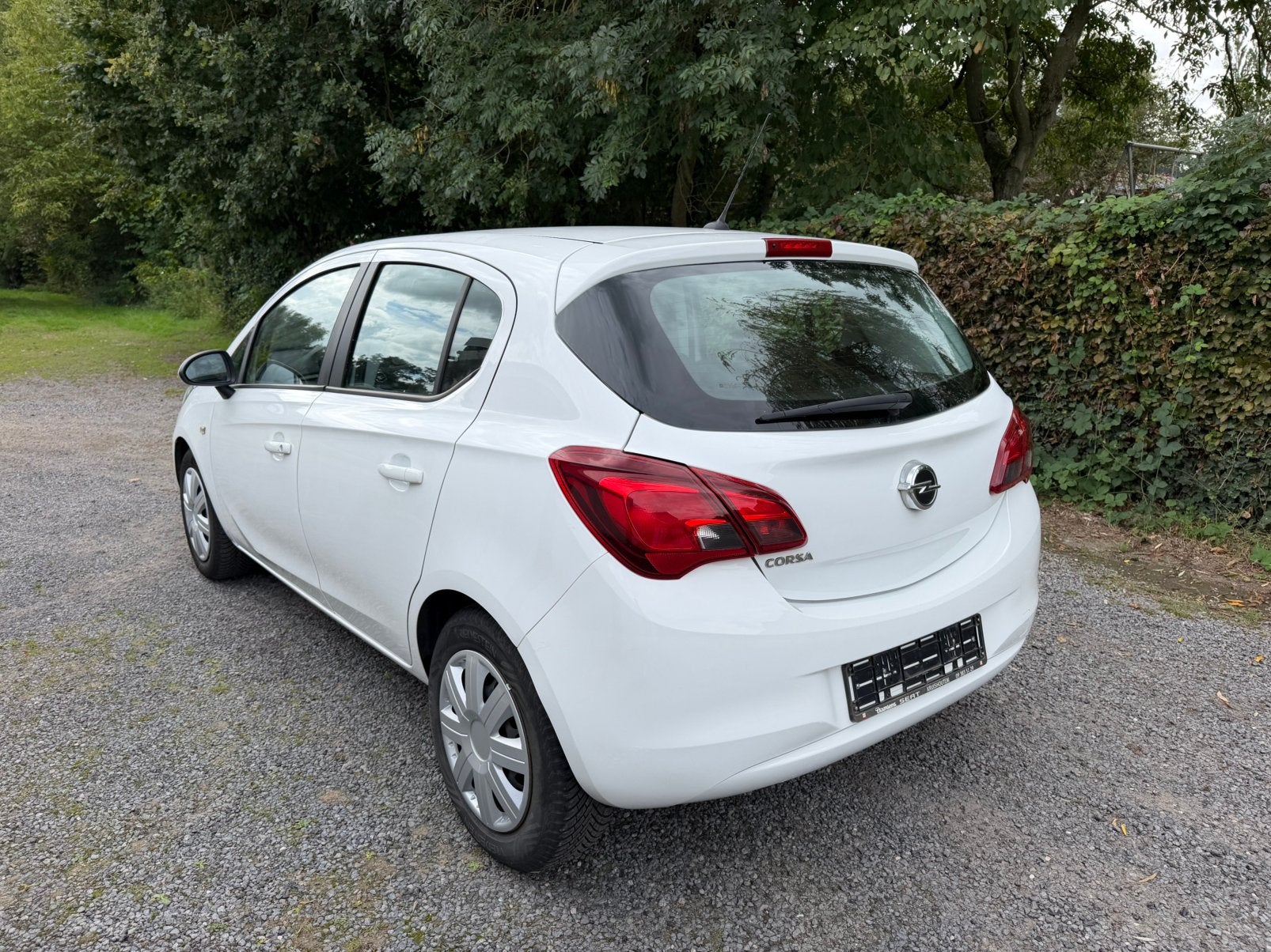 Opel corsa 1.2 benzine 51 Kw,Bj 2018,Euro 6b,Airco, Auto's, Voorwielaandrijving, Stof, Euro 6, Wit