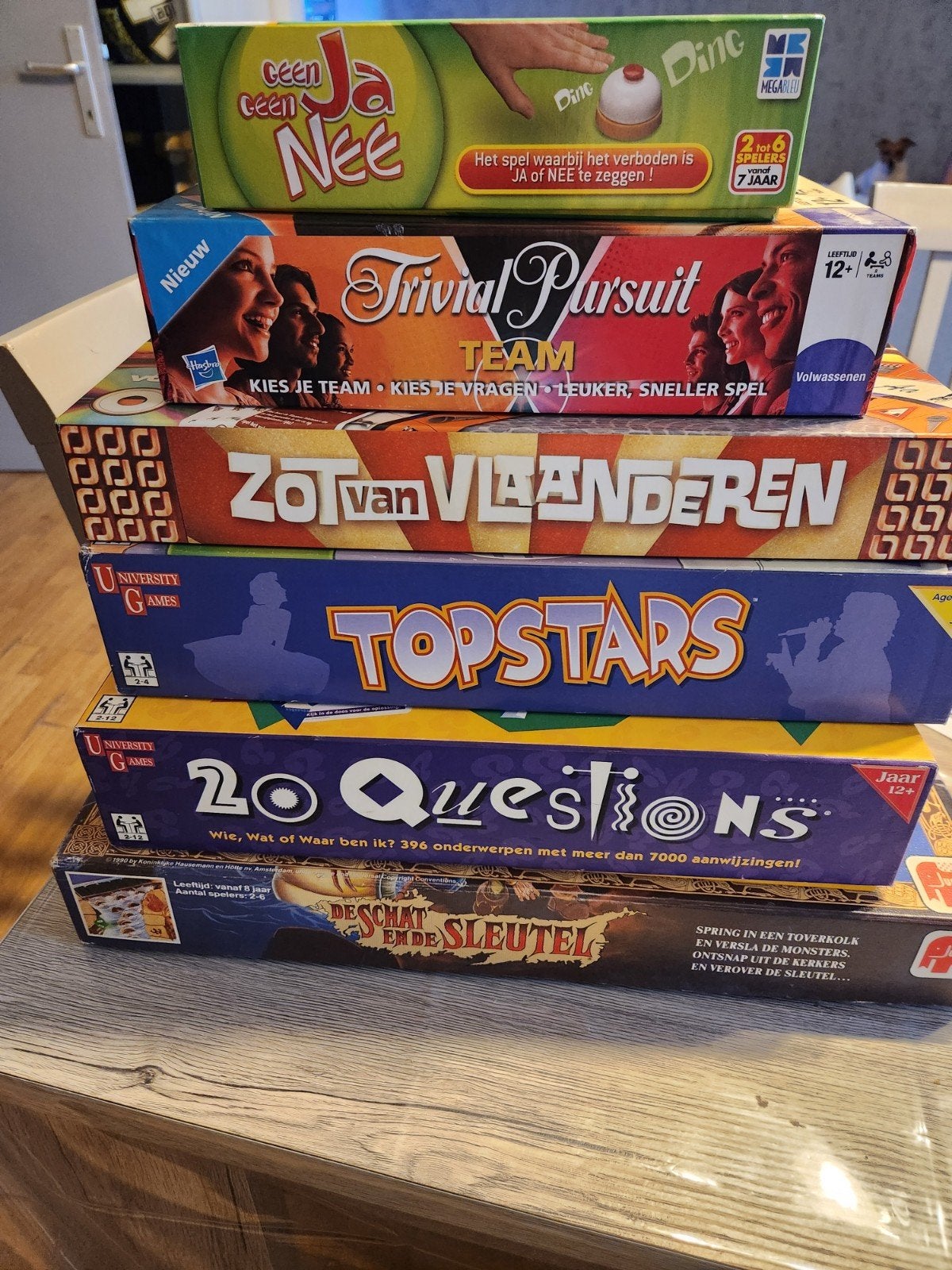 Gezelschap spelen voor jong en oud  10€per spel of 50€ voor, Ophalen