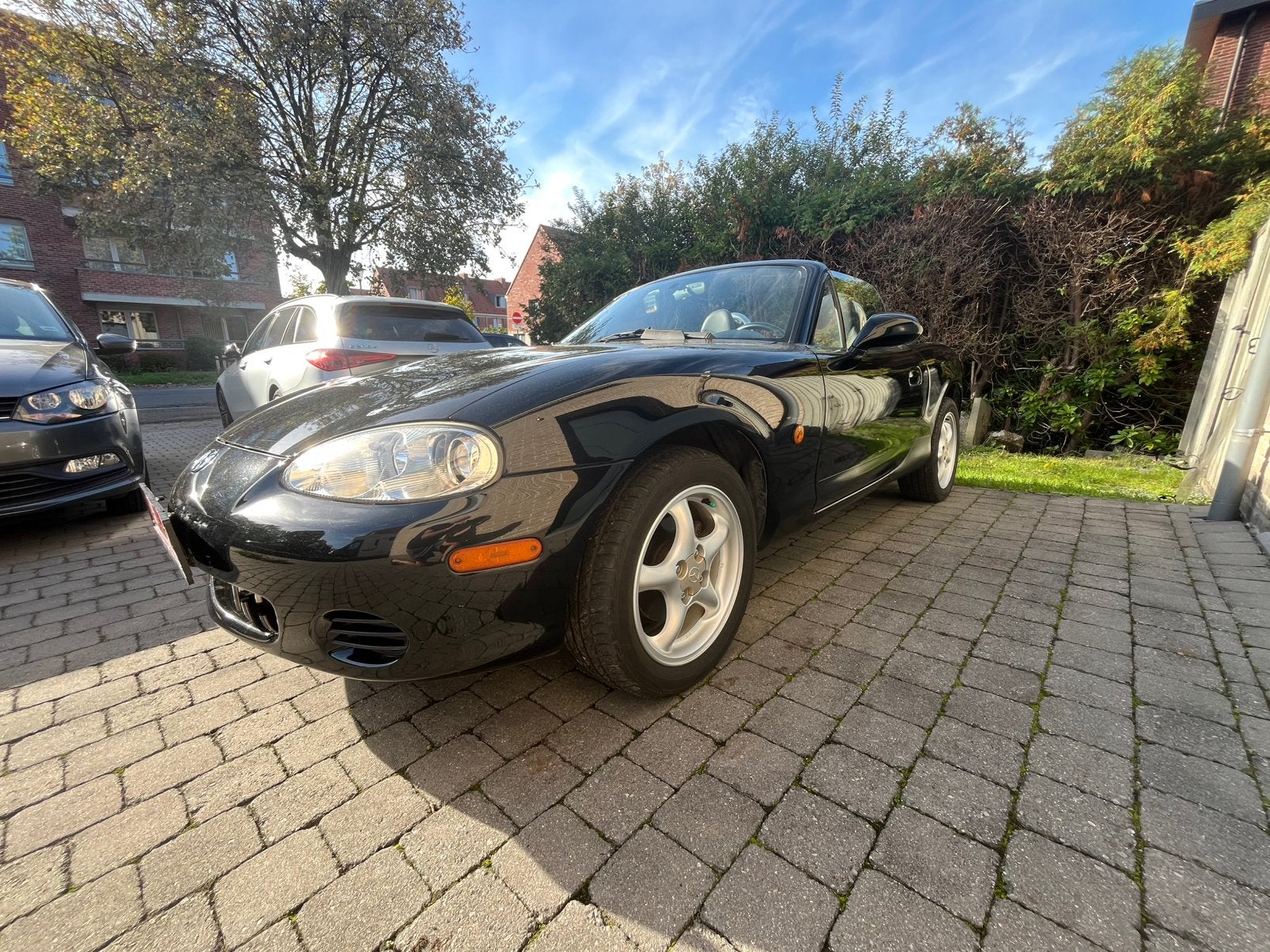 Mazda MX-5, Auto's, 188 g/km, Achterwielaandrijving, Beige, Cabriolet